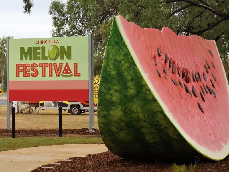 Chinchilla Melon Festival GET YOUR MELON ON!